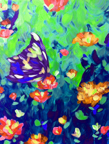 Butterfly Impressionistic